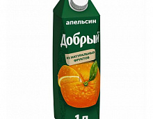 Сок Добрый Апельсиновый, 1 л	